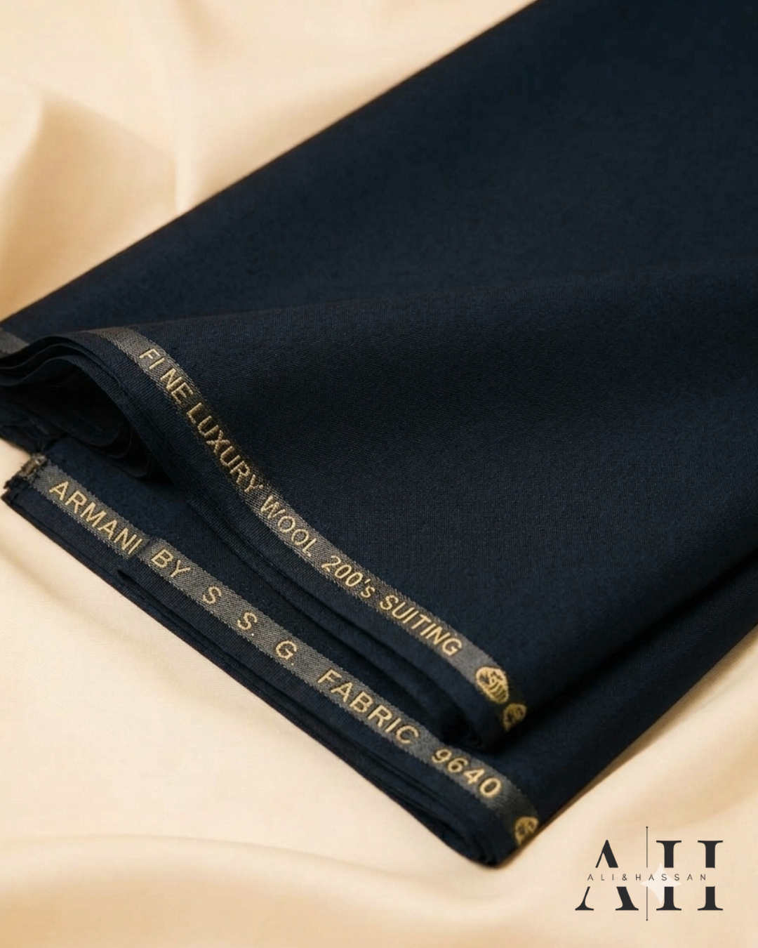 Unstitched Wash & Wear –  Jet Black (Imported)